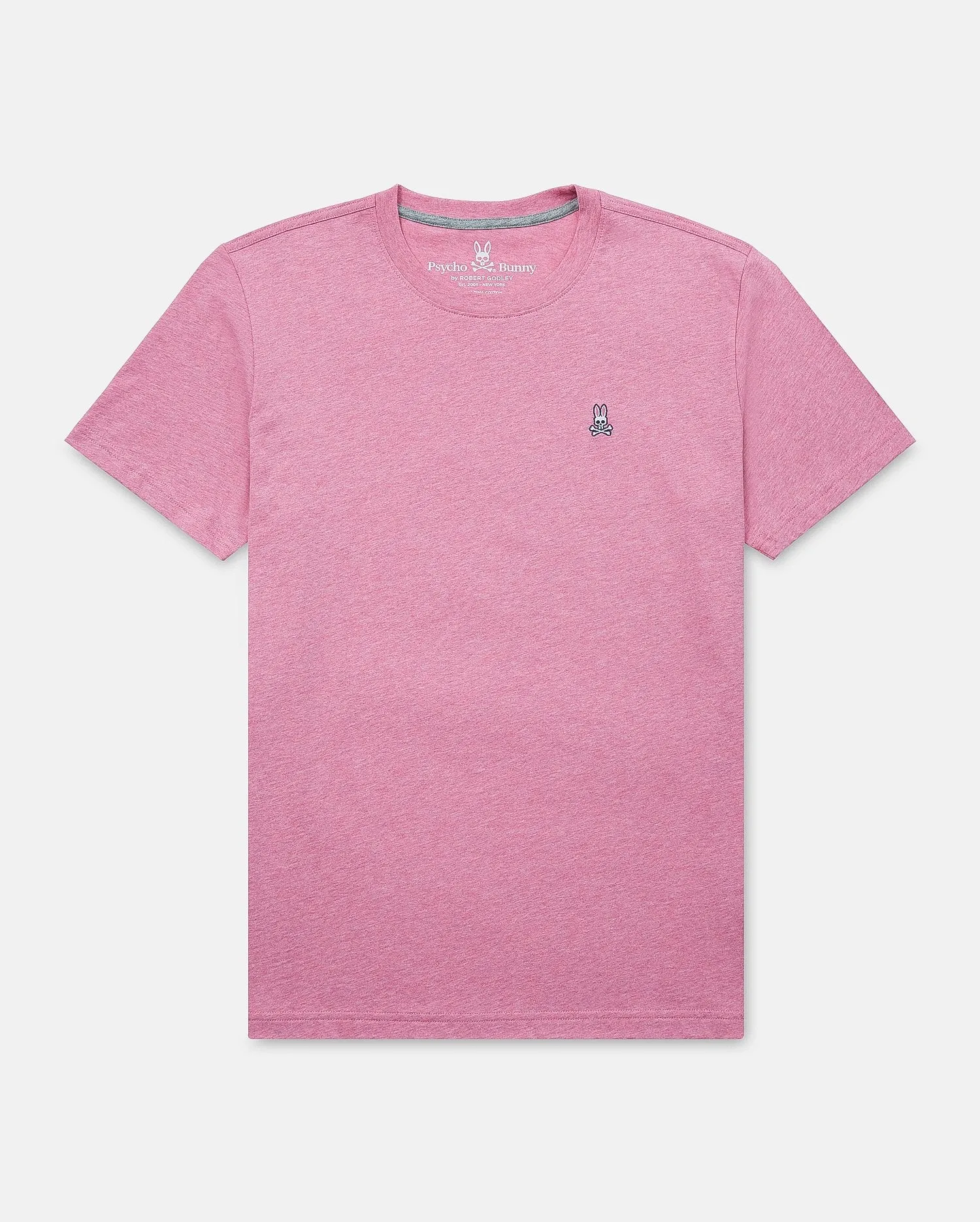 Psycho Bunny Men's Fashion Colors Classic Crew Neck T-Shirt